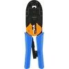 Modulinis įrankis, skirtas 4/6/8-pin, su pjaustytuvu / nuėmikliu, metalo / plastiko DELTACOIMP mėlynos / juodos / oranžinės spalvos / VK-16