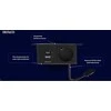 Maitinimo lizdas DELTACO OFFICE, po stalu, kampinis, 1x21W A+C USB krovimas, GST18 kabelio jungtis / GT-1101 / 1902243