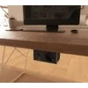 Maitinimo lizdas DELTACO OFFICE, po stalu, kampinis, 1x21W A+C USB krovimas, GST18 kabelio jungtis / GT-1101 / 1902243