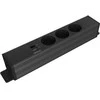 Po stalu tvirtinamas maitinimo lizdas DELTACO OFFICE, 3 lizdai, 1x21 W A+C USB, GST18 dangtelis, 1-in, 2-out / GT-1203 / 1902246