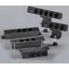Po stalu tvirtinamas maitinimo lizdas DELTACO OFFICE, 3 lizdai, 1x21 W A+C USB, GST18 dangtelis, 1-in, 2-out / GT-1203 / 1902246