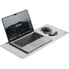 DELTAHUB Minimalistic Desk Mat Small Light Pilkas (630 x 280 x 3.5mm) (Pilkas) Pelės Kilimėlis