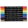 Derwent Academy dvipusis flomasteris, 8 vnt