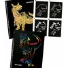 Dino World Dino pasaulis Dino pasaulis – „Magic Scratch Book“ (0412732)