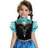 Jakks Disney Frozen Anna Frozen princesės karnavalinis kostiumas 110-122 cm (4-6 metai)