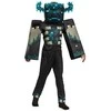 Disguise Minecraft Warden Deluxe -asu, 7-8v, 127-136 cm