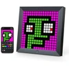 Divoom Pixoo Bilderrahmen m. einstellb. Pixeln juodas