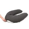 Doomoo Comfy Big maitinimo ir nėštumo pagalvė Tetra Pilkas