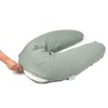 Doomoo - pagrindinė maitinimo ir nėštumo pagalvė - žalia
