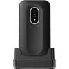 Doro Leva L21, Clamshell, Single SIM, 7.11 cm (2.8"), 2 MP, 1150 mAh, Juodas, Baltas
