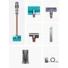 Dyson V10 Submarine 2-in-1 Laidinė Dulkių Siurblys Baterijomis Sausas & Šlapias Be Maišelio 0.76 L Varis, Pilkas