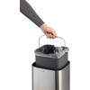 Šiukšlių dėžė Durable Sensor 342123, 12 L (Sidabrinės spalvos)