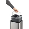 Šiukšlių dėžė Durable Sensor 342123, 12 L (Sidabrinės spalvos)
