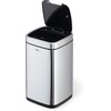 Šiukšlių dėžė Durable Sensor 342123, 12 L (Sidabrinės spalvos)