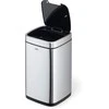Šiukšlių dėžė Durable Sensor 342123, 12 L (Sidabrinės spalvos)