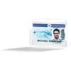 Durable 895119, Badge holder, Landscape/Portrait, Polypropylene (PP), Transparent, 8.5 cm, 5.4 cm
