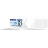 Durable 895119, Badge holder, Landscape/Portrait, Polypropylene (PP), Transparent, 8.5 cm, 5.4 cm