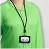 Durable 824101, Badge lanyard, Juodas, 1 pc(s), Recycled polyethylene terephthalate (rPET), 46 cm, 6 mm