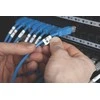 DYMO 18489 RHINO Nailono Juostelė 19mm x 3,5m (balta / juodas šifras)
