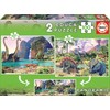 Dėlionė Educa 2x100 dinozaurai – 15620