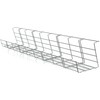 Elfen Cable Basket -johtokori, 72 cm, harmaa