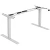 Elfen Ergodesk Basic II elektrinio stalo rėmas, baltas
