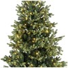 Everlands Geneva fir aidonnäköinen joulukuusi retrotyylisillä led-valoilla, 180 cm