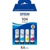 Epson 104 EcoTank (C13T00P640) Rašalo papildymo buteliukų komplektas, C/M/Y/BK