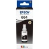 Epson T664 EcoTank -mustepullo, musta