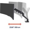 Laikiklis Ergotron - HX Desk Monitorius Arm - matte juodas