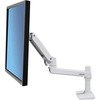 Laikiklis Ergotron LX Desk Monitorius Arm -näyttövarsi pöytäkäyttöön, valkoinen