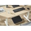 ErgoWork Footrest Pro -ergonominen jalkatuki, musta