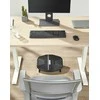 ErgoWork Footrest Zero -ergonominen jalkatuki, musta