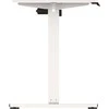 Kompiuterio stalas ErgoWork Nordic Home, Baltas