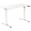 Kompiuterio stalas ErgoWork Nordic Home, Baltas