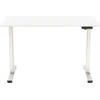Kompiuterio stalas ErgoWork Nordic Home, Baltas