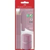 Faber-Castell Grip 2001 rinkinys – rožiniai šešėliai (580073)
