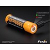 Fenix ARB-L18 3500U USB įkraunamas 18650 3500 mAH ličio jonų akumuliatorius