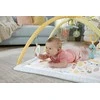 Mattel Fisher-Price Simply Senses naujagimio mankštos kilimėlis su 6 sensoriniais žaisliukais