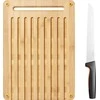 Fiskars Functional Form bambukinės lentelės duonai ir duonos peilio komplektas 1057551
