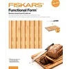 Fiskars Functional Form bambukinės lentelės duonai ir duonos peilio komplektas 1057551