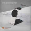 FIXED 3-in-1 Mag ALU Qi2 wireless MagSafe charging station, titanium