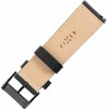 Fixed | Leather Strap with Quick Release 22mm for Išmanusis laikrodis | Juodas
