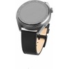 Fixed | Leather Strap with Quick Release 22mm for Išmanusis laikrodis | Juodas