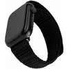 Fixed Ištaisyta | Sportiškas dirželis Apple Watch 38/40/41mm | 160-210 mm | Juodas | Nailonas