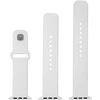 Fixed Ištaisyta | Sportiškas dirželio rinkinys Apple Watch 38/40/41 mm | 160-225 mm | Baltas | Silikonas