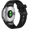 Fixed | Silikoninis dirželis, skirtas „Garmin QuickFit 20mm“ | Juodas