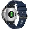 Fixed Dirželis silikonowy do Garmin QuickFit 20mm, mėlyna