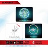 Dumel FLYBOTIC Radijo bangomis valdomas dronas „Cosmic Cyclone“