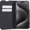 Dėklas Dedra FoneKit BookCase -suojakotelo, iPhone 16 Pro Max, musta